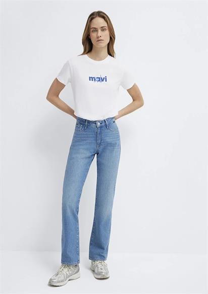 Mavi Mavi Baskılı Kadın T-shirt 1613287-620