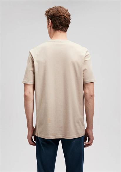 Mavi Erkek Bisiklet Yaka Tişört