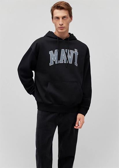 Mavi Logo Baskılı Erkek Sweatshirt 067149-902