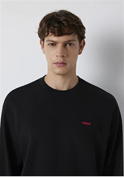 Mavi Mavi Bisiklet Yaka   Erkek Sweatshirt 0S10643-900