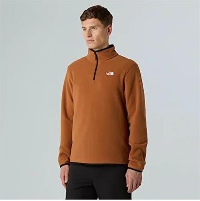 The North Face M Glacıer Fleece Yarım Fermuarlı  Erkek Sweatshirt NF0A8D0QBOE1