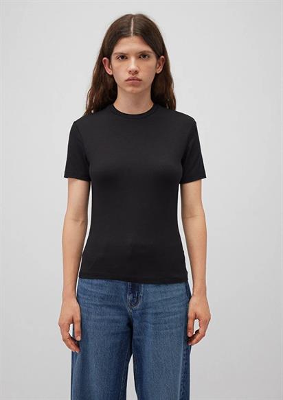 Mavi Yuvarlak Yaka Basıc  Siyah Kadın  T-Shirt 1600963-900