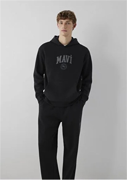 Mavi Mavi Kapüşonlu   Erkek Sweatshirt 0S10646-900