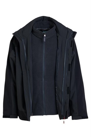 2as Elbruz 3in1 Mont Erkek Black 2ASM010422SYH