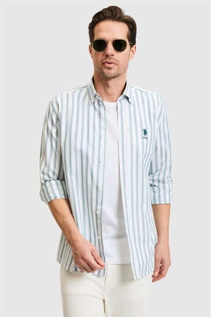 U.S. Polo Assn. Erkek Dokuma Gomlek PU-9609