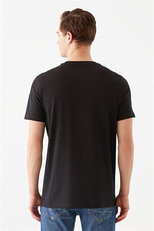 Mavi  Logo Siyah Erkek T-Shirt 065781-900