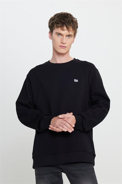 Lee Bisiklet Yaka Sweatshirt