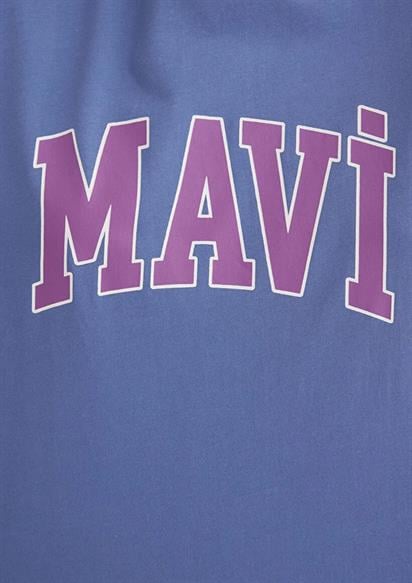 Mavi Baskılı  Bleached Denim Kadın T-Shirt 1600843-70662