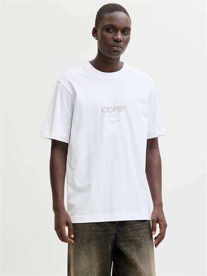 Jack&Jones Core Jcoclub Front Prınt Tee Ss Crew  Neck Erkek T-Shirt 12289868