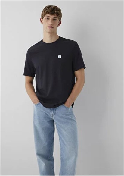 Mavi Pro Baskılı Erkek T-shirt-0620056-900