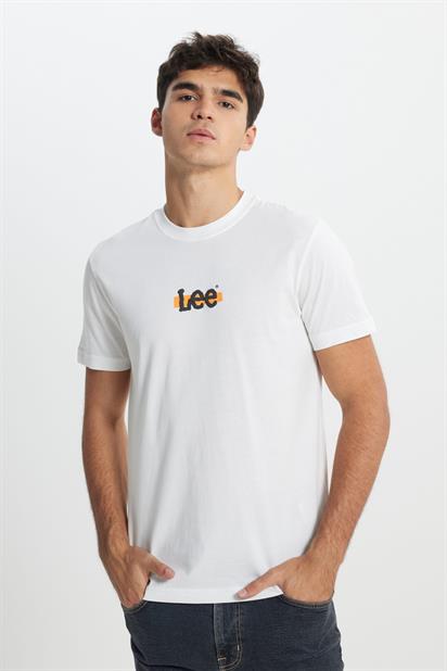 Lee Regular Fit Patch Logo Erkek T-shirt