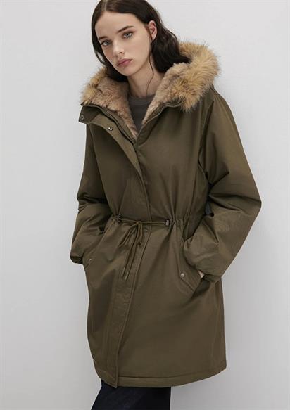 Mavi Kapişonlu Parka Ivy Green Kadın Mont 1110786-71549