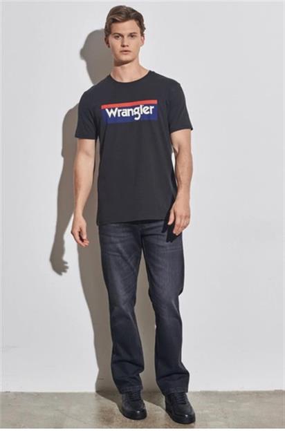 Wrangler Lightweight SS 3Color Logo Crew Neck Bisiklet Yaka T-shirt W7H4D3XV6