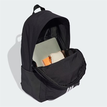 Adidas Ess Bars3Rs Bp   Black/Whıte Unisex Sırt Çantası JX6497