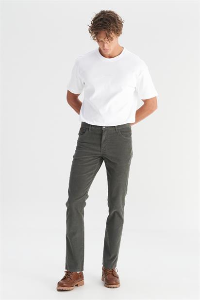 Wrangler Erkek Texas Slim Kadife Pantolon MW12SEC300