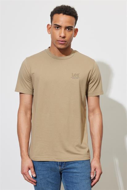 Lee Lightweight SS Tonal Logo Crew Neck Bisiklet Yaka T-shirt L68SFE56