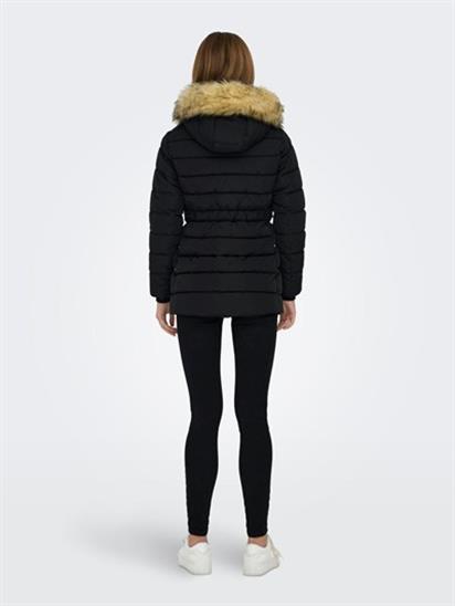 Only Onlnewcamılla Quılt Fur Hood Coat Cc Otw Kadın Mont 15304765