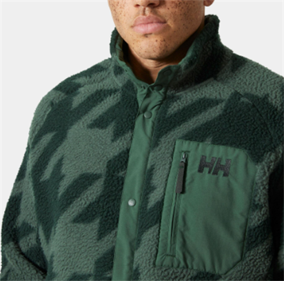 Helly Hansen Panorama Prınted Pıle Snap Erkek Mont HHA.63349