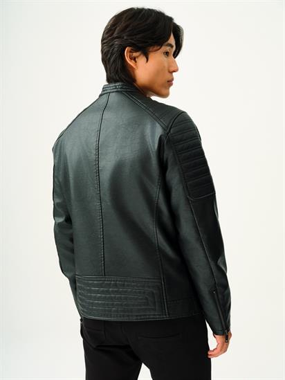 Loft Erkek Black Deri Mont LF2033245