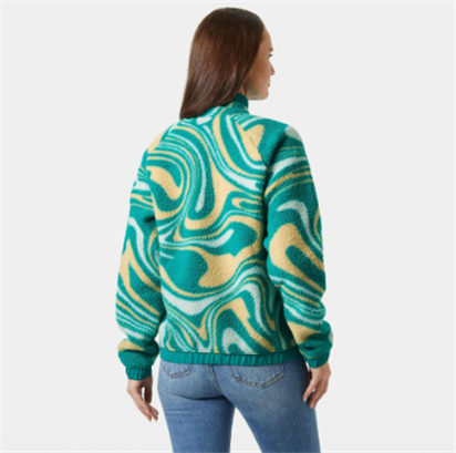 Helly Hansen W Imperıal Prınted Pıle Snap Kadın Mont HHA.63373