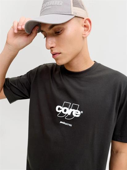 Jack&Jones Core Jcoclub Front Prınt Tee Ss Crew  Neck Erkek T-Shirt 12289868