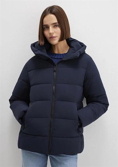 Mavi Kapişonlu  Sky Captain Kadın Mont 1110704-86623