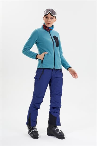 Exuma Kadın Tam Fermuarlı Polar 2322003