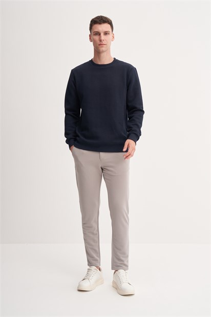 Cazador Erkek Bisiklet Yaka Sweatshirt 26KC53395