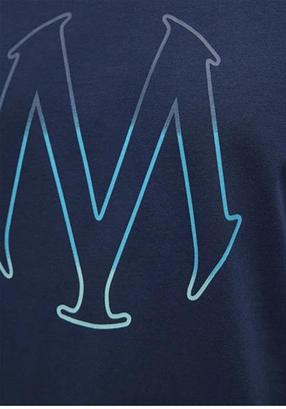 Mavi Baskılı  Gece Lacivert erkek T-Shirt 0610635-70490