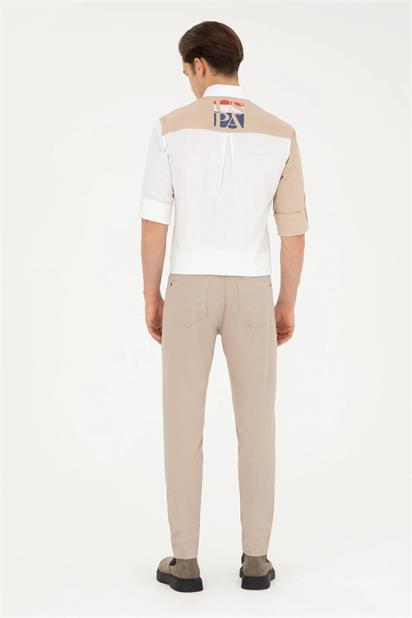 U.S. Polo Assn. Erkek Dokuma Spor Pantolon