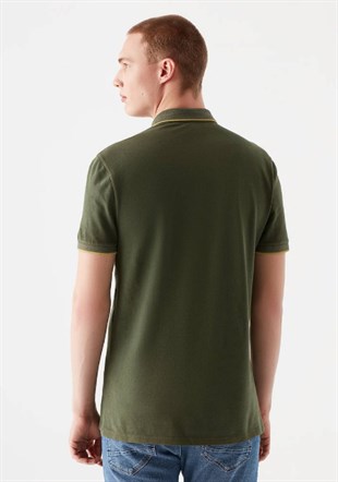 Mavi Polo  Zeytin Yeşili Erkek T-Shirt 065920-30721