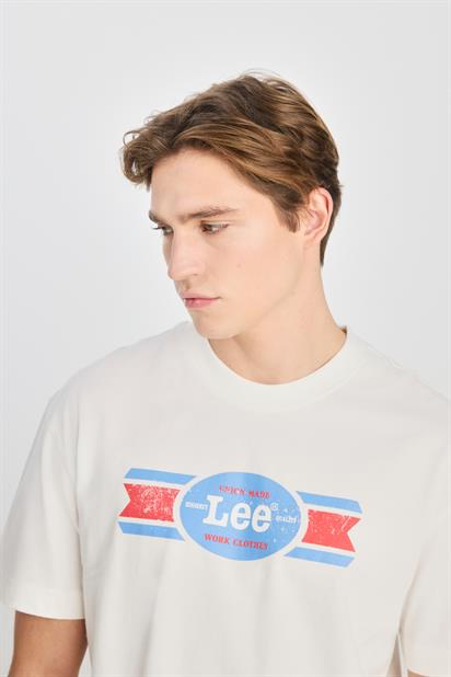 Lee Relax Fit Grafik Baskılı Erkek T-shirt L2510146104