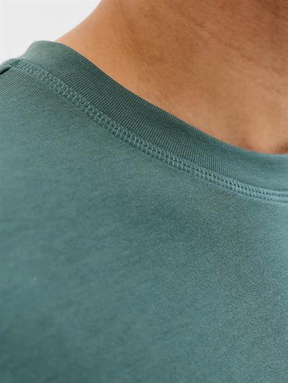 Jack Jones Jcofusıon Badge Tee SS Crew Neck LN Erkek T-Shırt-12289962