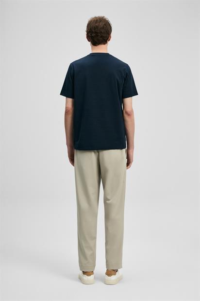 Lufian Sımbad Modern Grafik T- Shirt Lacivert-111020307