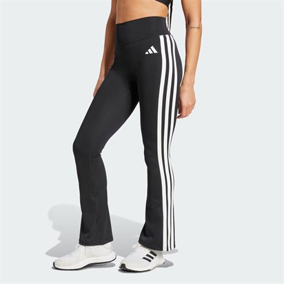 Adidas Opt Ess 3S Flar  Black/Whıte Kadın Tayt JD6544
