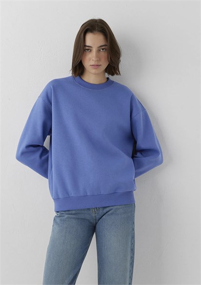 Mavi Bisiklet Yaka Kadın Sweatshirt-1610198-70662