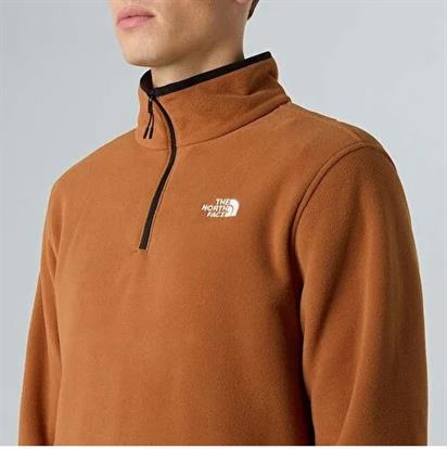 The North Face M Glacıer Fleece Yarım Fermuarlı  Erkek Sweatshirt NF0A8D0QBOE1