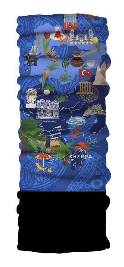 Sherpa Çok Amaçlı Buff  Boyunluk Polarlı SP2202