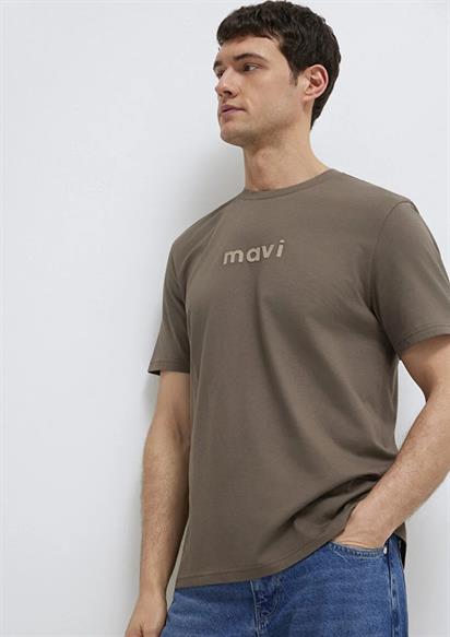 Mavi Logo Baskılı Erkek Tshirt-0612732-83866