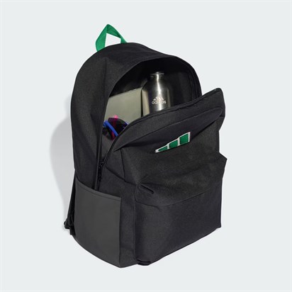 Adidas Ess Logo Bp   Black/Green Unisex Sırt Çantası KH4600