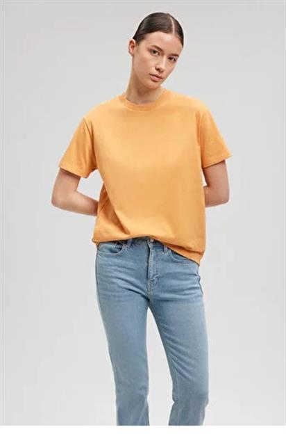 Mavi Kadın Sleeve Te Tişört