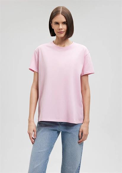 Mavi Yuvarlak Yaka Kadın  Tişört