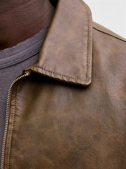 Jack&Jones Jjleon Pu Bomber Erkek Ceket 12289182