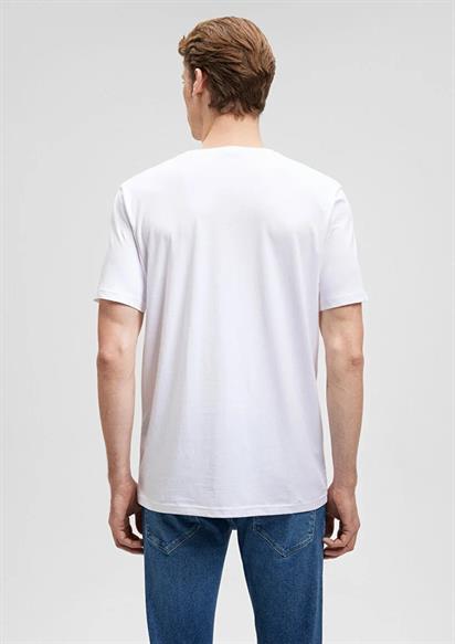 Mavi V Yaka T-shirt 065586-620