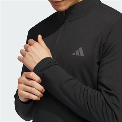 Adidas Perf 3Strıpe Qz  Black Erkek Sweatshirt KC5554