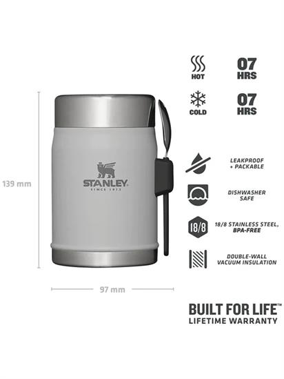 Stanley Klasik Paslanmaz Çelik Yemek Termosu 0,4 Lt 10-09382-083