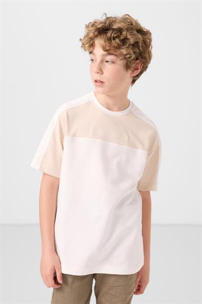 Tommy Life Erkek Garson Oversıze T-Shirt O Yaka T17EG-11290