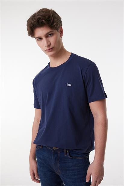 Lee Regular Fit Patch Logo Erkek T-shirt