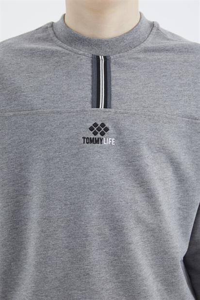 Tommy Life çocuk O Yaka Uzun Kol T-shirt