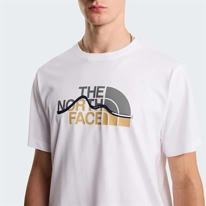 The North Face M Mountaın Lıne Regular Eeve Tee Erkek T-Shirt NF0A8GUXFN41